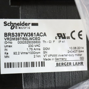 Schneider Electric Schrittmotor BRS397W361ACA VRDM397/50LWCEO OVP