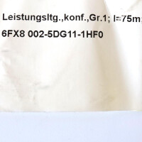 Siemens Leistungsleitung 6FX8002-5DG11-1HF0 NOV