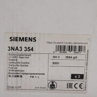 Siemens NH-Sicherungseinsatz 3NA3354 (3Stk.) OVP