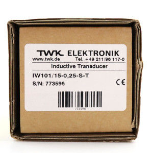 TWK Elektronik Induktiv Miniatur-Wegaufnehmer IW101/15-0,25-S-T OVP