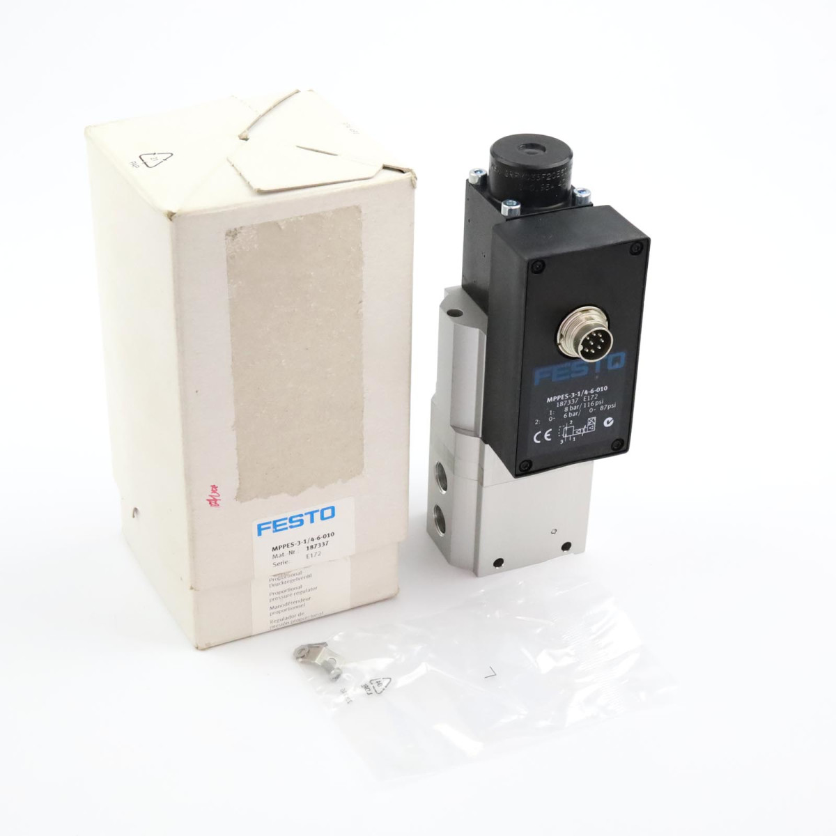 Festo Proportional-Druckregelventil MPPES-3-1/4-6-010 187337