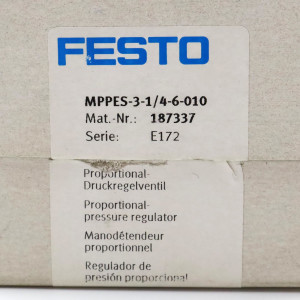 Festo Proportional-Druckregelventil MPPES-3-1/4-6-010 187337 OVP