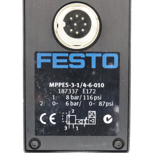 Festo Proportional-Druckregelventil MPPES-3-1/4-6-010 187337 OVP