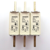 Siemens NH-Sicherungseinsatz 3NA3122 (3Stk.) OVP