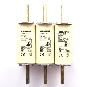 Siemens NH-Sicherungseinsatz 3NA3114 (3Stk.) OVP