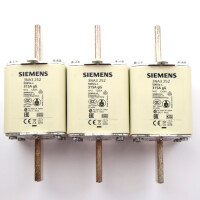 Siemens NH-Sicherungseinsatz 3NA3252 (3Stk.) OVP