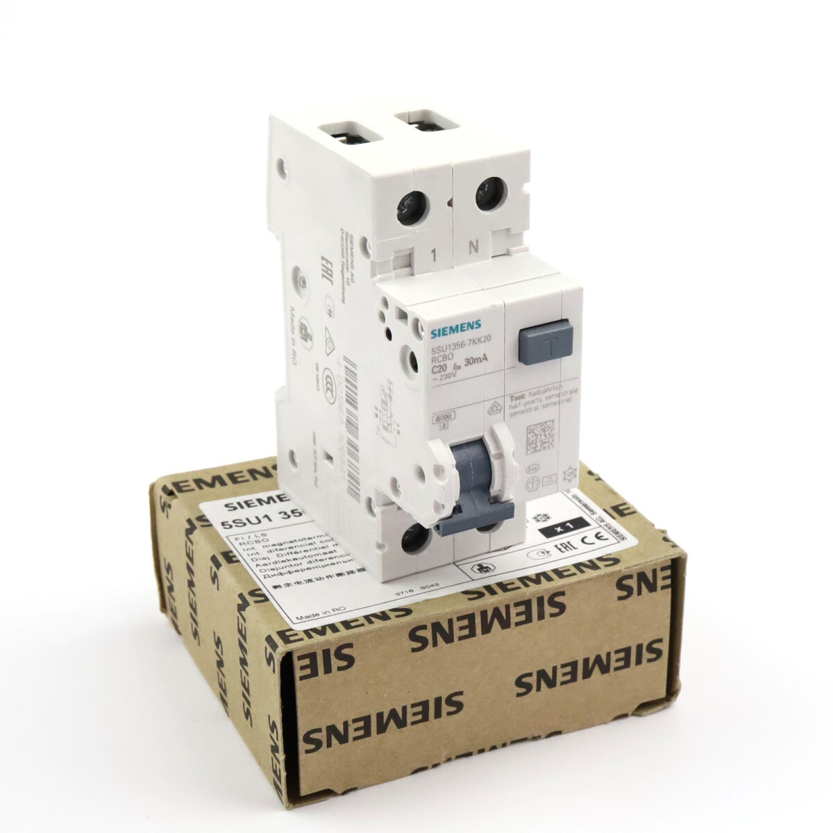 Siemens FI/LS-Schalter 5SU1356-7KK20 OVP