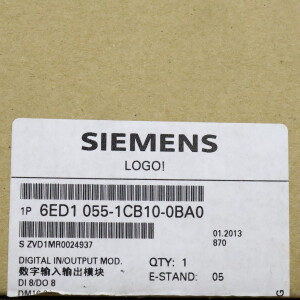 Siemens LOGO! Erweiterungsmodul 6ED1055-1CB10-0BA0 E-Stand:05 OVP