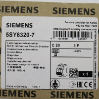 Siemens Leitungsschutzschalter 5SY6320-7 OVP