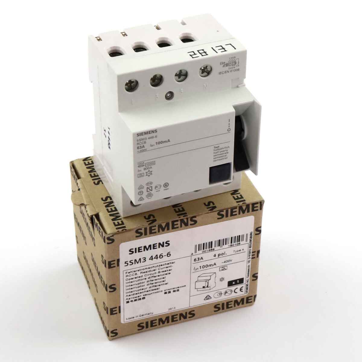 Siemens FI-Schutzschalter 5SM3446-6 OVP