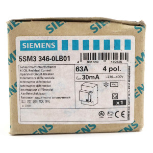 Siemens FI-Schutzschalter 5SM3346-0LB01 OVP