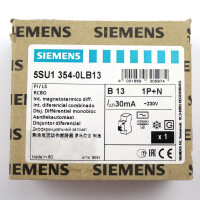 Siemens FI/LS-Schalter 5SU1354-0LB13 OVP