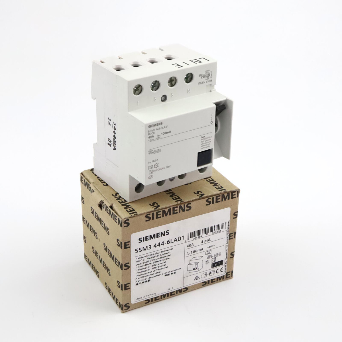 Siemens FI-Schutzschalter 5SM3444-6LA01 OVP