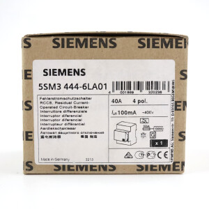 Siemens FI-Schutzschalter 5SM3444-6LA01 OVP