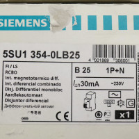 Siemens FI/LS-Schalter 5SU1354-0LB25 OVP