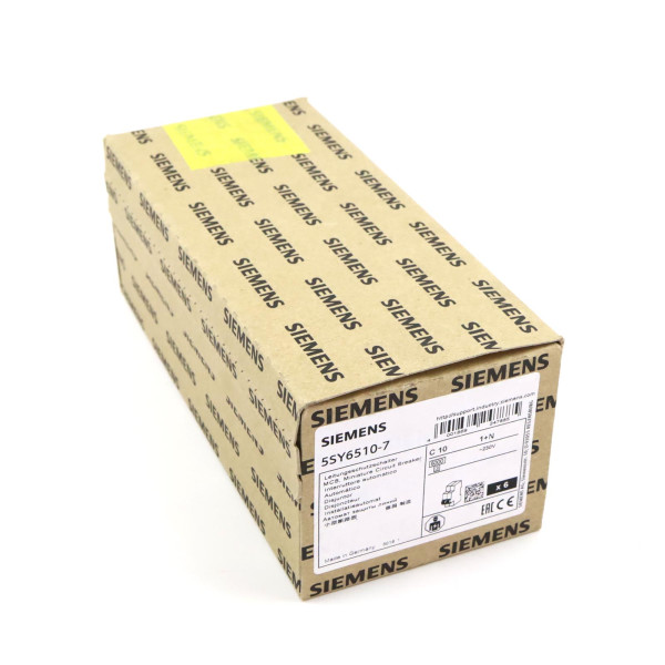 Siemens Leitungsschutzschalter 5SY6510-7 (6Stk.) SIE