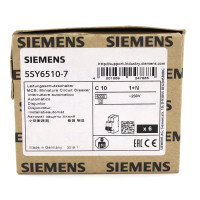 Siemens Leitungsschutzschalter 5SY6510-7 (6Stk.) SIE