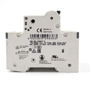 Siemens Leitungsschutzschalter 5SY6613-7 (3Stk.) OVP