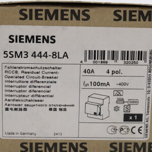 Siemens FI-Schutzschalter 5SM3444-8LA OVP