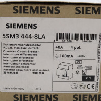 Siemens FI-Schutzschalter 5SM3444-8LA OVP