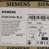 Siemens FI-Schutzschalter 5SM3446-8LA OVP