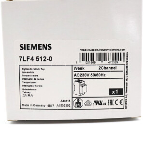 Siemens Schaltuhr 7LF4512-0 OVP
