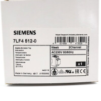 Siemens Schaltuhr 7LF4512-0 OVP