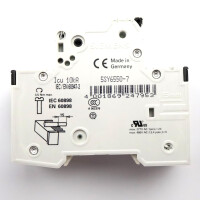 Siemens Leitungsschutzschalter 5SY6550-7 OVP