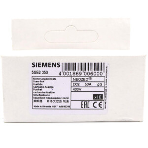 Siemens NEOZED Sicherungseinsätze 5SE2350 (10Stk.) OVP