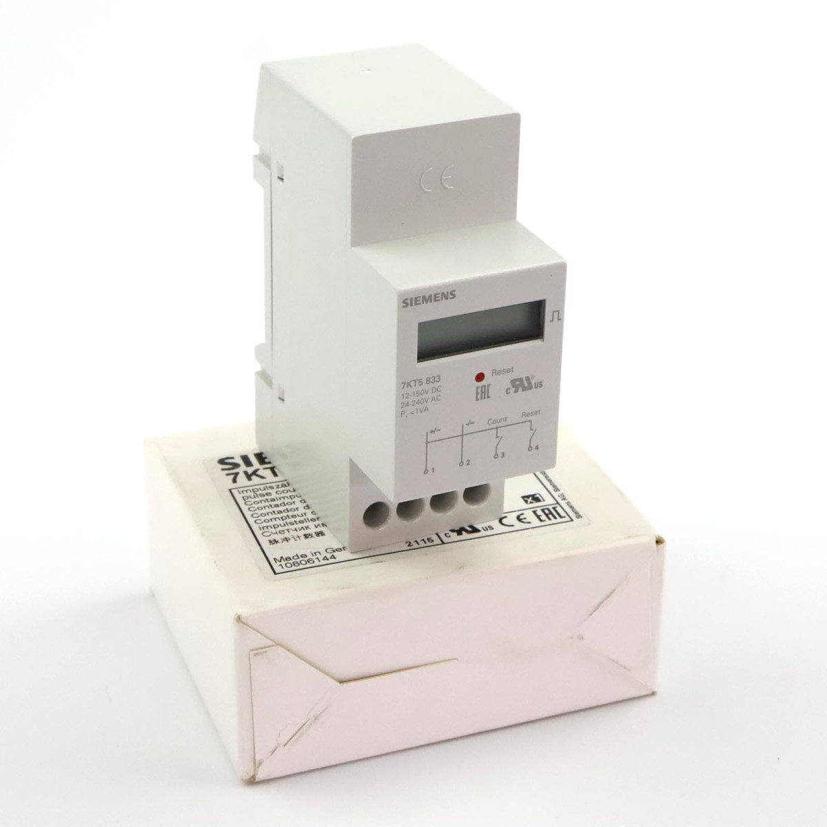 Siemens Impulszähler 7KT5833 OVP