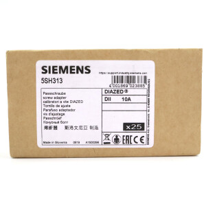 Siemens Passschraube 5SH313 (25Stk.) OVP