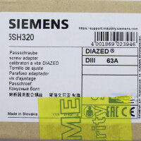 Siemens Passschraube 5SH320 (24Stk.) OVP