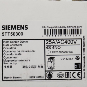 Siemens INSTA-Schütz 5TT50300 OVP