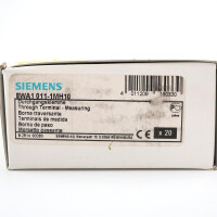 Siemens Durchgangsklemme 8WA1011-1MH10 (20Stk.) OVP