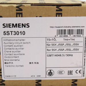 Siemens Hilfsstromschalter 5ST3010 (5Stk.) OVP