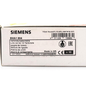 Siemens Verbindungsschiene 8WA1804 (10Stk.) OVP