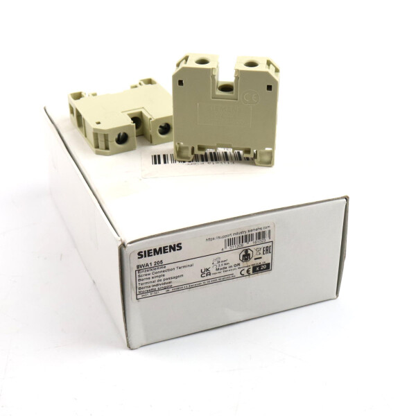 Siemens Durchgangsklemme 8WA1205 (19Stk.) OVP