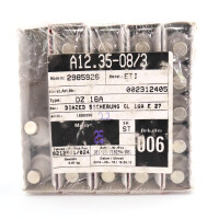 ETI Sicherungseinsatz 002312405 DII 16A/500V (22Stk.) OVP