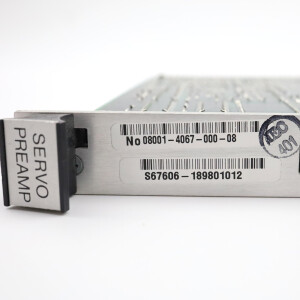 Kulicke & Soffa Servo Preamplifier Control Board 08001-4067-000-08 NOV