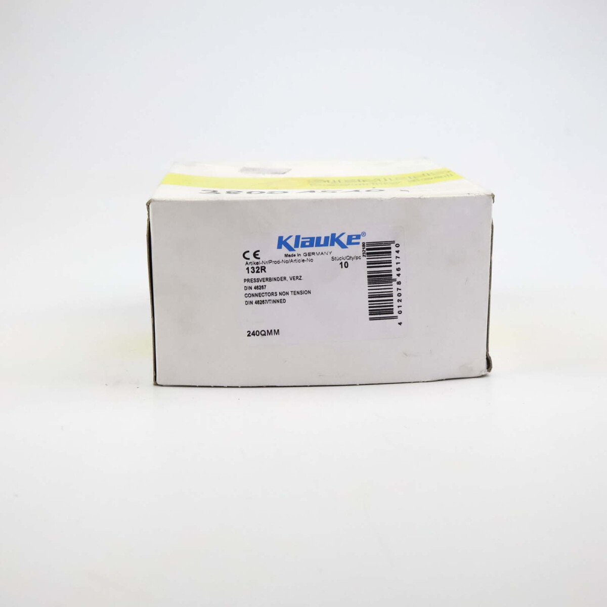 Klauke Pressverbinder KL240/28 132R (10Stk.) OVP