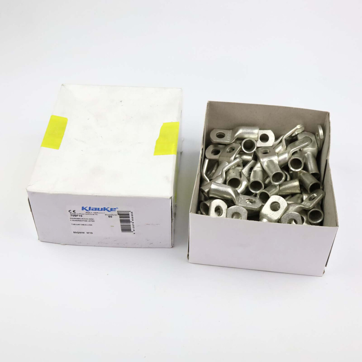Klauke Rohrkabelschuhe KL10/50 706F10 M10 (50Stk.) OVP