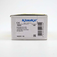 Klauke Rohrkabelschuhe KL8-16F 703F8 M8 (100Stk.) OVP