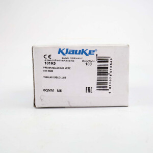 Klauke Presskabelschuh KL5/6 101R5 M5 (100Stk.) OVP