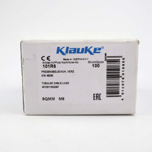 Klauke Presskabelschuh KL5/6 101R6 (100Stk.) OVP