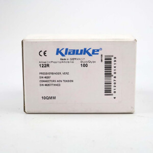 Klauke Rohrkabelschuhe KL10-6 122R (100Stk.) OVP