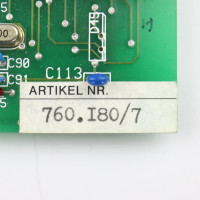 ESEC Board 760.I80/7 GEB