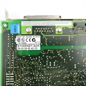 Simatic Kommunikationsprozessor CP1613 6GK1161-3AA00 E-Stand: 7 GEB