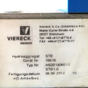 Viereck Druckbegrenzungsventil NG25 GEB