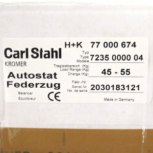 Carl Stahl Gewichtsausgleicher Balancer 7235 0000 04 45-55kg OVP