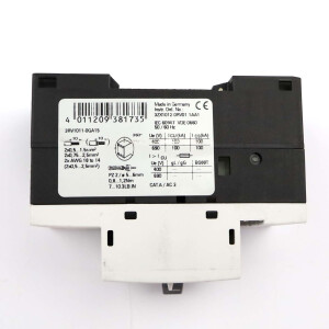 Siemens Leistungsschalter 3RV1011-0GA15 GEB